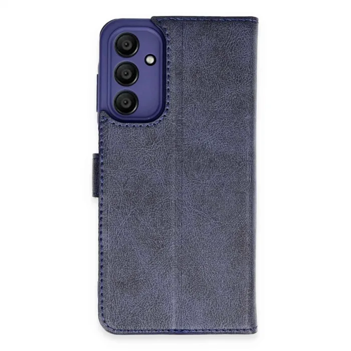 Samsung Galaxy A15 4g Kılıf Trend S Plus Kapaklı Kılıf - Lacivert