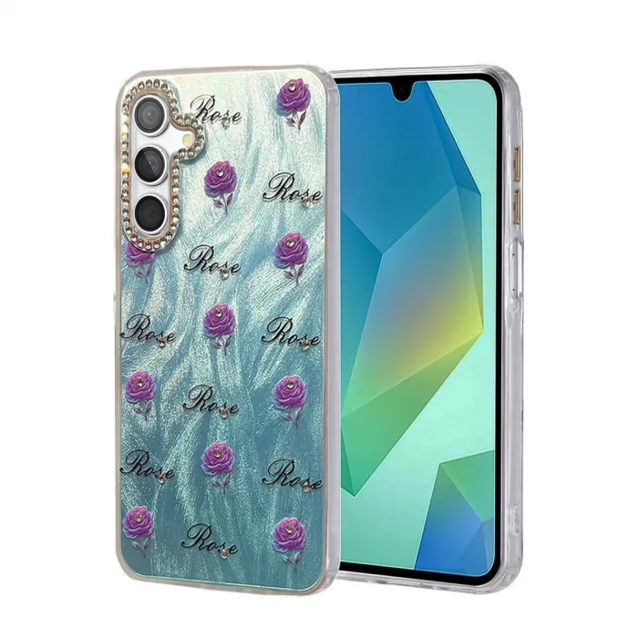 Samsung Galaxy A16 5g Kılıf Blade Aynalı Desenli Kapak - Desen 9