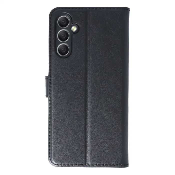 Samsung Galaxy A24 4g Kılıf Trend S Plus Kapaklı Kılıf - Siyah