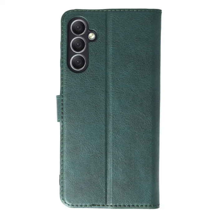 Samsung Galaxy A24 4g Kılıf Trend S Plus Kapaklı Kılıf - Yeşil