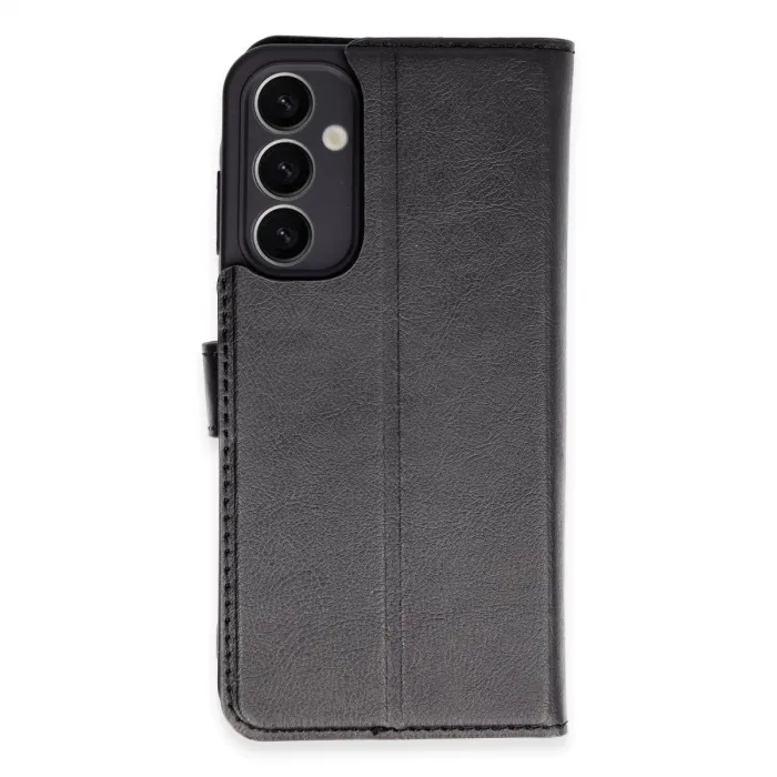 Samsung Galaxy A25 5g Kılıf Trend S Plus Kapaklı Kılıf - Siyah