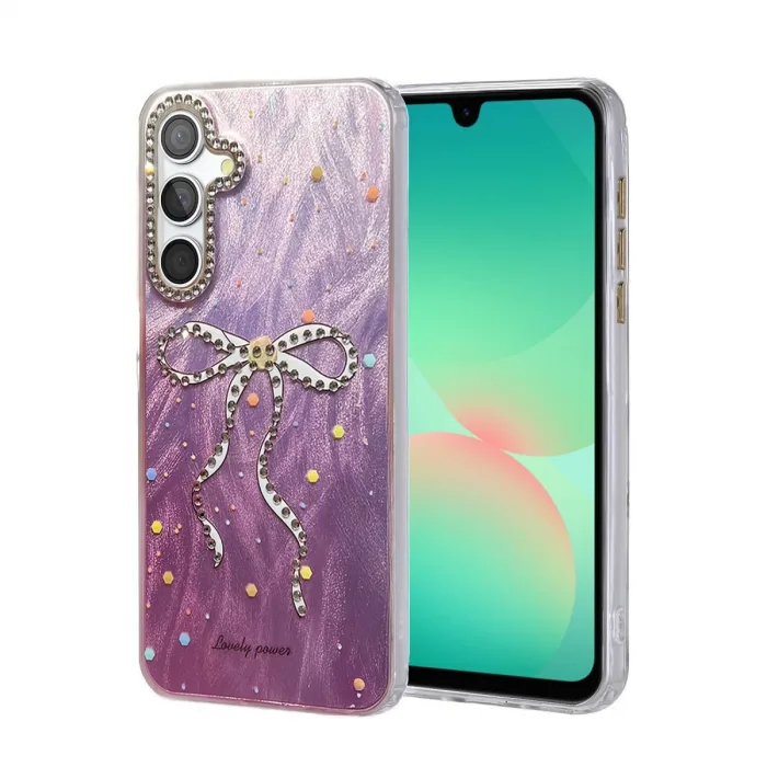 Samsung Galaxy A26 Kılıf Blade Aynalı Desenli Kapak - Desen 1