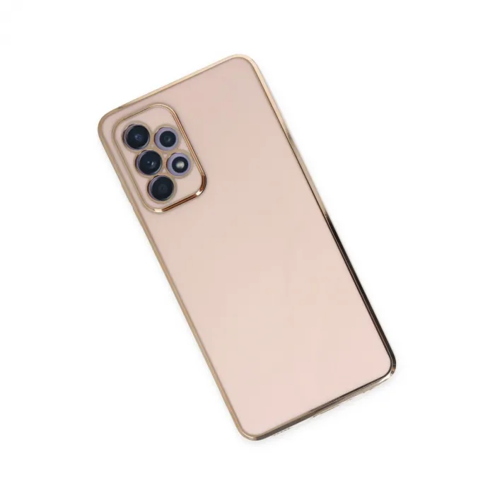 Samsung Galaxy A52 Kılıf Volet Silikon - Pembe