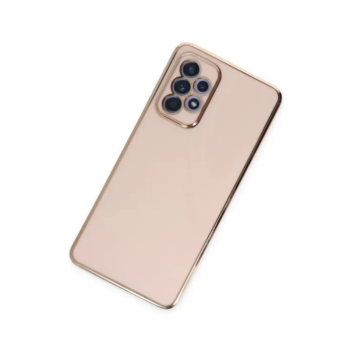 Samsung Galaxy A52 Kılıf Volet Silikon - Pembe