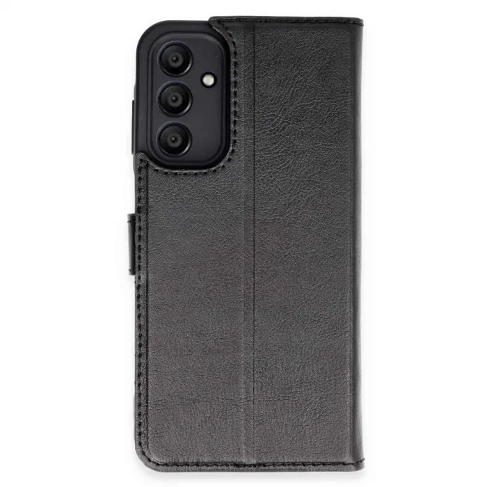 Samsung Galaxy A55 5g Kılıf Trend S Plus Kapaklı Kılıf - Siyah