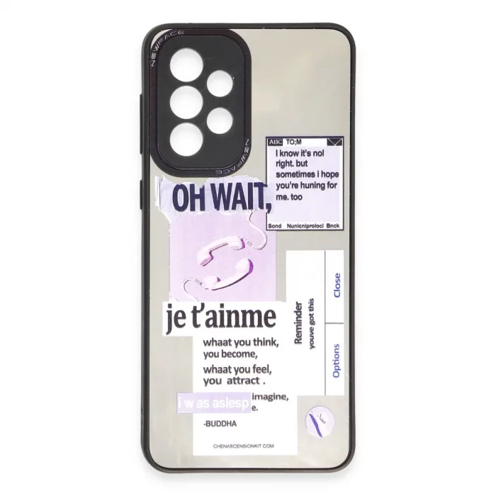 Samsung Galaxy A73 5g Kılıf Mirror Desenli Kapak - Mirror - 4