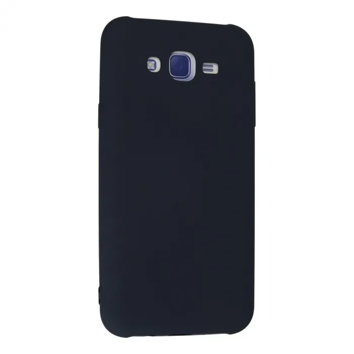 Samsung Galaxy J7 Kılıf Nano İçi Kadife Silikon - Lacivert