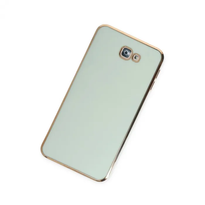 Samsung Galaxy J7 Prime Kılıf Volet Silikon - Açık Yeşil
