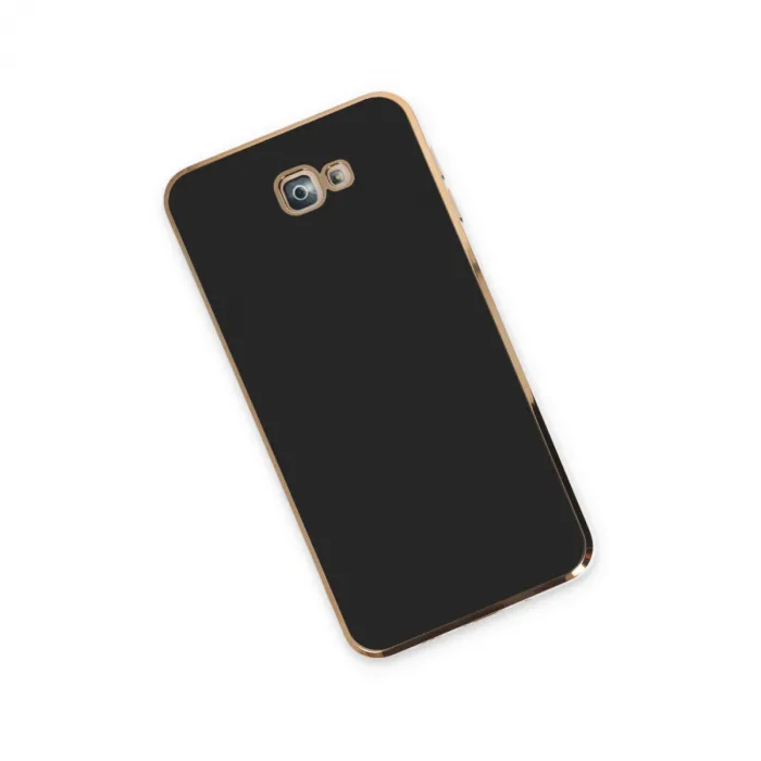 Samsung Galaxy J7 Prime Kılıf Volet Silikon - Siyah