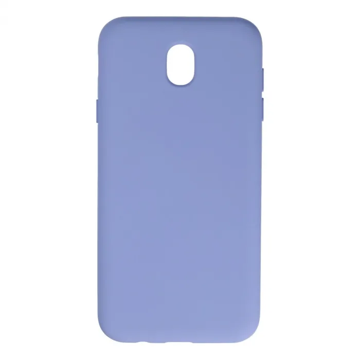 Samsung Galaxy J7 Pro / J730 Kılıf Nano İçi Kadife Silikon - Lila