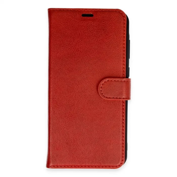 Samsung Galaxy M15 Kılıf Trend S Plus Kapaklı Kılıf - Kırmızı