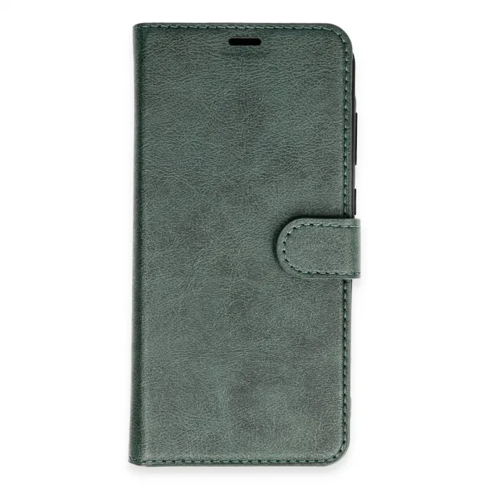 Samsung Galaxy M15 Kılıf Trend S Plus Kapaklı Kılıf - Yeşil