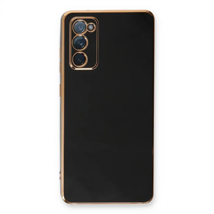 Samsung Galaxy S20 Fe Kılıf Volet Silikon - Siyah