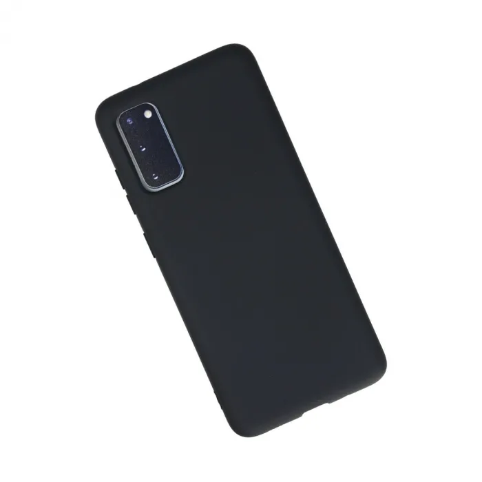 Samsung Galaxy S20 Kılıf Nano İçi Kadife Silikon - Lacivert