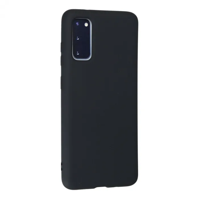 Samsung Galaxy S20 Kılıf Nano İçi Kadife Silikon - Lacivert