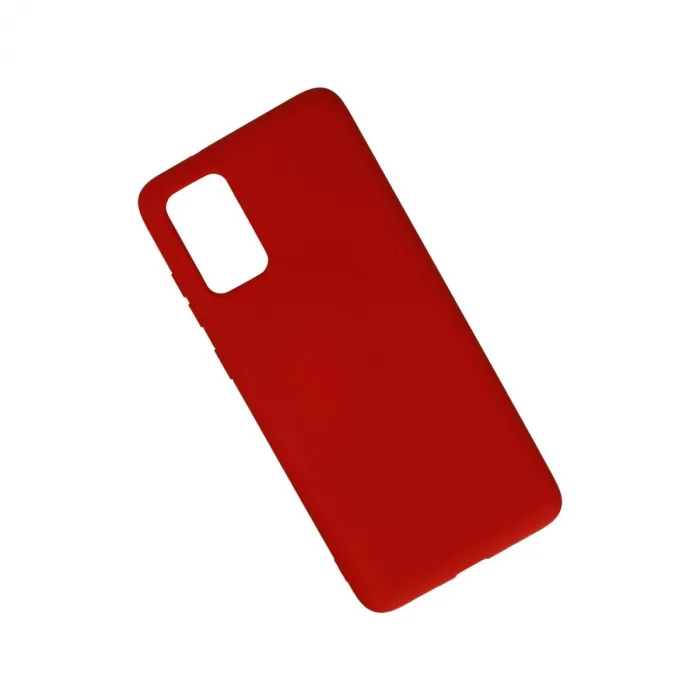 Samsung Galaxy S20 Plus Kılıf Nano İçi Kadife Silikon - Kırmızı