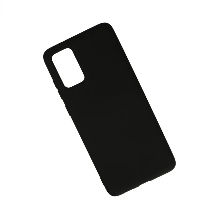 Samsung Galaxy S20 Plus Kılıf Nano İçi Kadife Silikon - Siyah