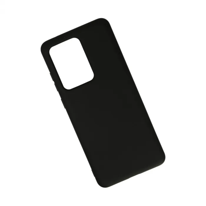 Samsung Galaxy S20 Ultra Kılıf Nano İçi Kadife Silikon - Siyah