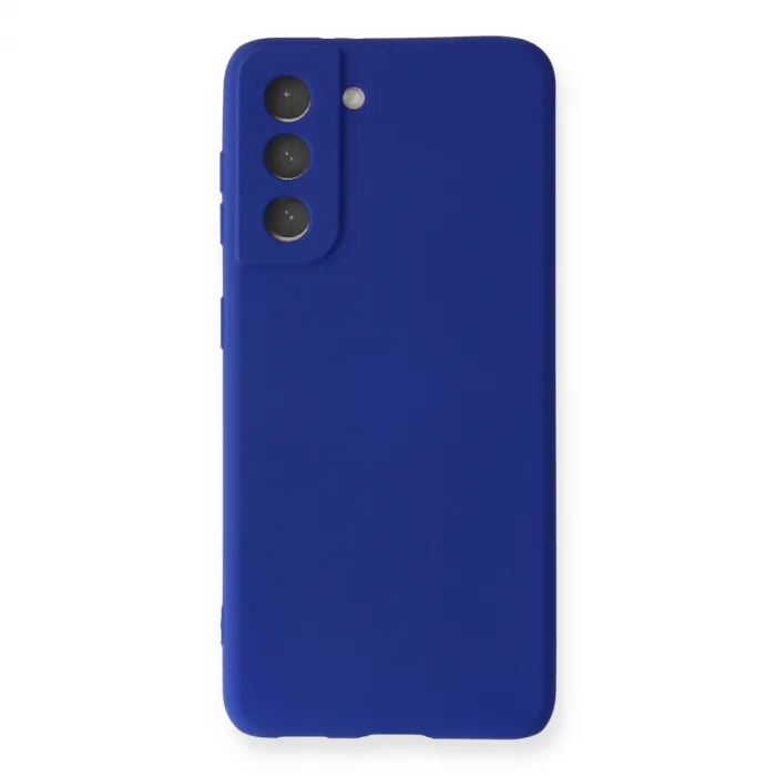 Samsung Galaxy S21 Fe Kılıf First Silikon - Lacivert
