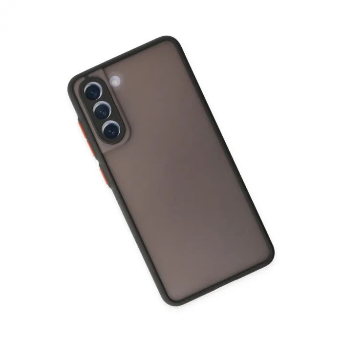 Samsung Galaxy S21 Fe Kılıf Montreal Silikon Kapak - Siyah