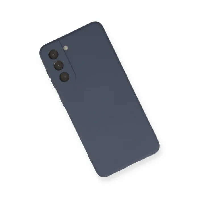 Samsung Galaxy S21 Kılıf Nano İçi Kadife Silikon - Gri