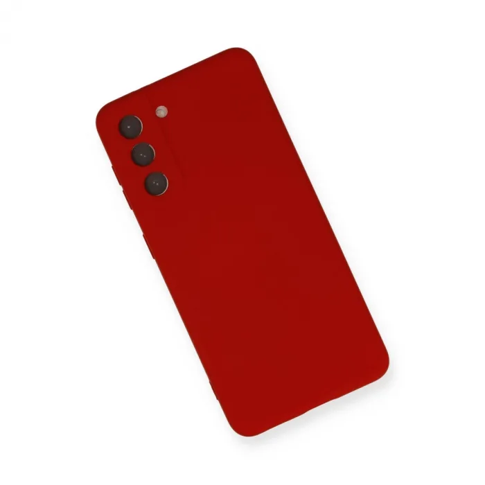 Samsung Galaxy S21 Kılıf Nano İçi Kadife Silikon - Kırmızı