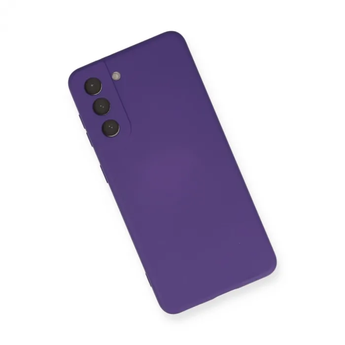 Samsung Galaxy S21 Kılıf Nano İçi Kadife Silikon - Mor