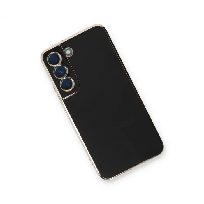 Samsung Galaxy S22 Plus Kılıf Volet Silikon - Siyah