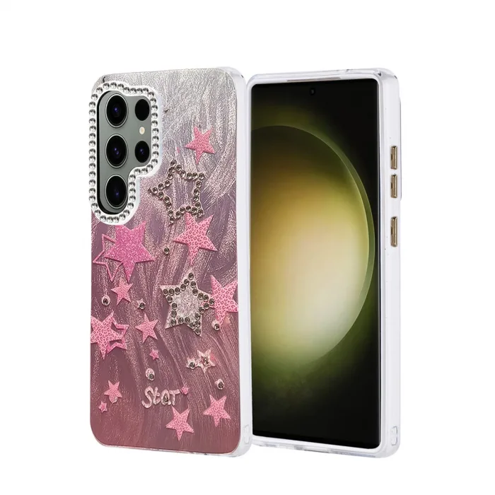 Samsung Galaxy S25 Ultra Kılıf Blade Aynalı Desenli Kapak - Desen 7