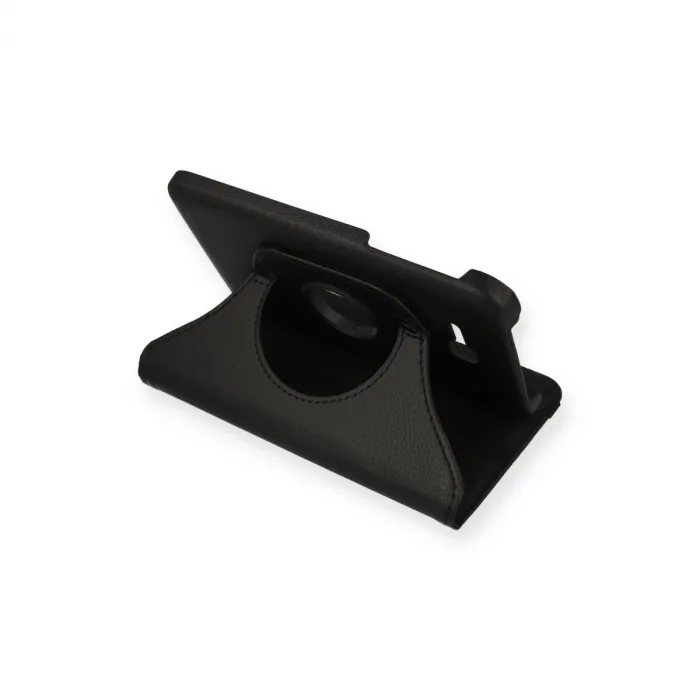 Samsung Galaxy T110 / T113 Tab 3 Lite 7 Kılıf 360 Tablet Deri Kılıf - Siyah