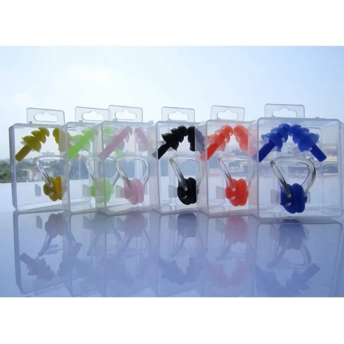 Silikon Su Geçirmez Kulak  Burun Tıkacı