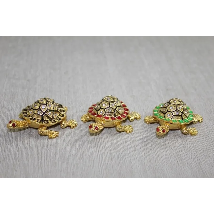 Swaroski Minik Kaplumbağa Figürü Alk3867