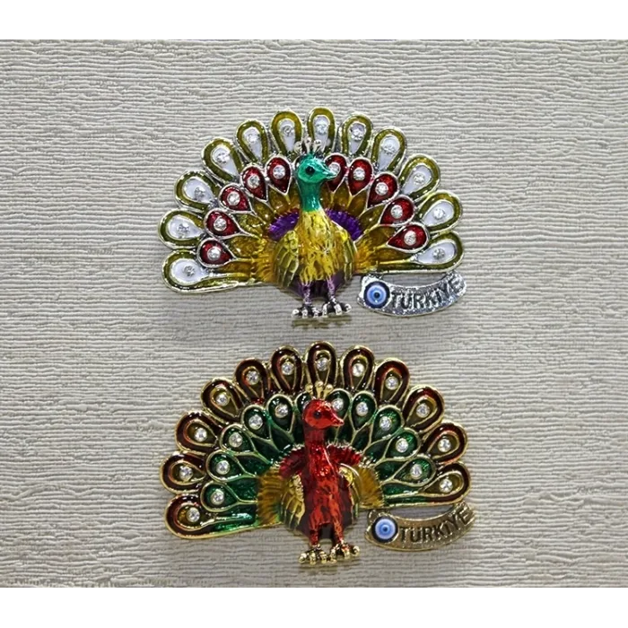 Swaroski Tavuskuşu Magnet Alk3852