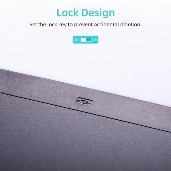 T12 Mavi Writing Tablet Lcd 12 Inç Dijital Kalemli Çizim Yazı Tahtası