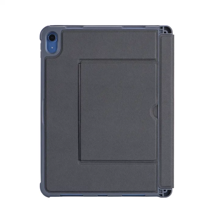 T5508d İpad 2022 10.9 (10.nesil) Kılıf Palermo Ledli Klavyeli Standlı Tablet Kılıfı - Siyah