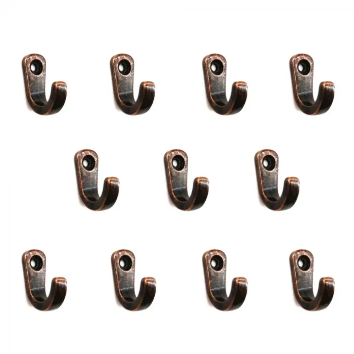 Tekli Bijuteri, Dekor Askısı - Eskitme, 100 Adet, 10x18x22 Mm