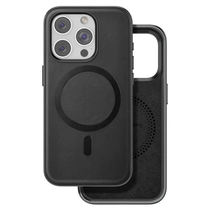 Venco İphone 15 Pro Max Puskas Magsafe Kapak - Siyah