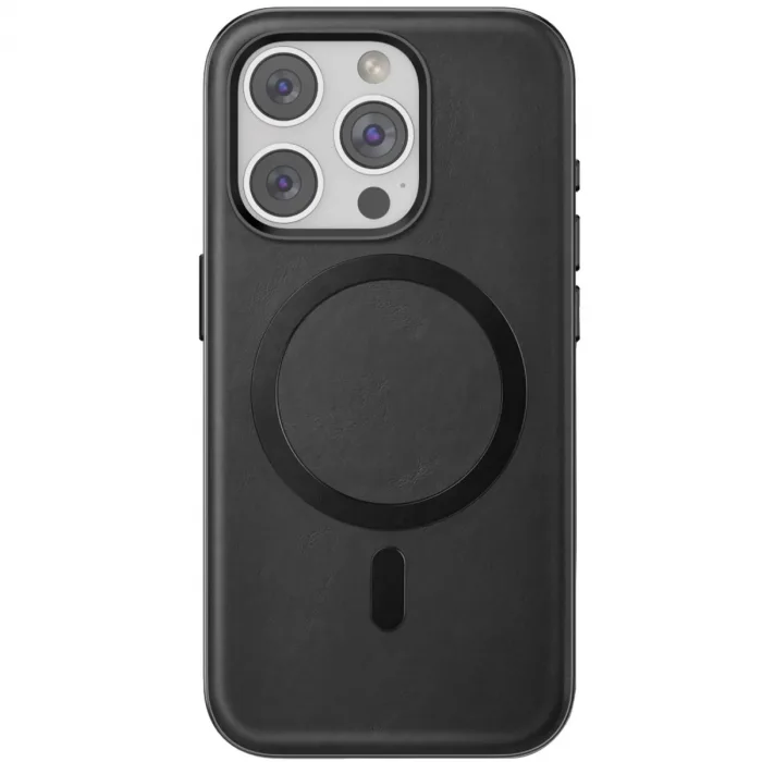 Venco İphone 15 Pro Max Puskas Magsafe Kapak - Siyah