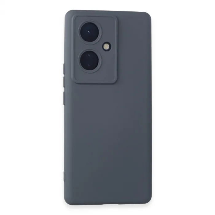 Vivo V29 Lite Kılıf Nano İçi Kadife Silikon - Gri