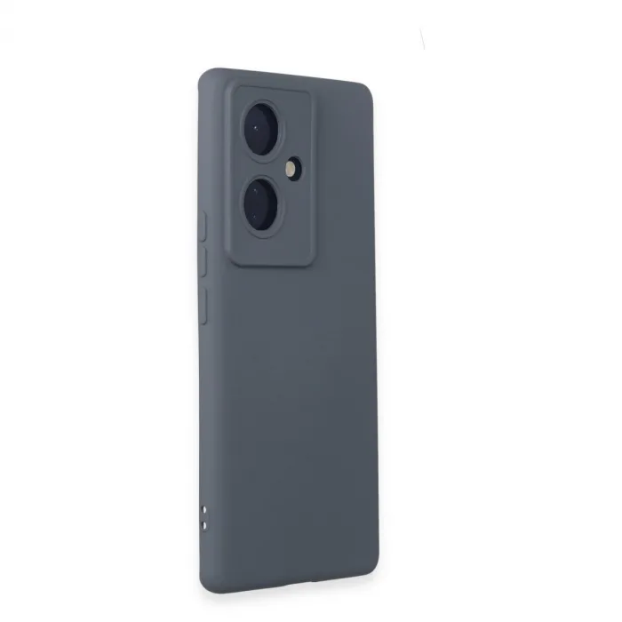 Vivo V29 Lite Kılıf Nano İçi Kadife Silikon - Gri