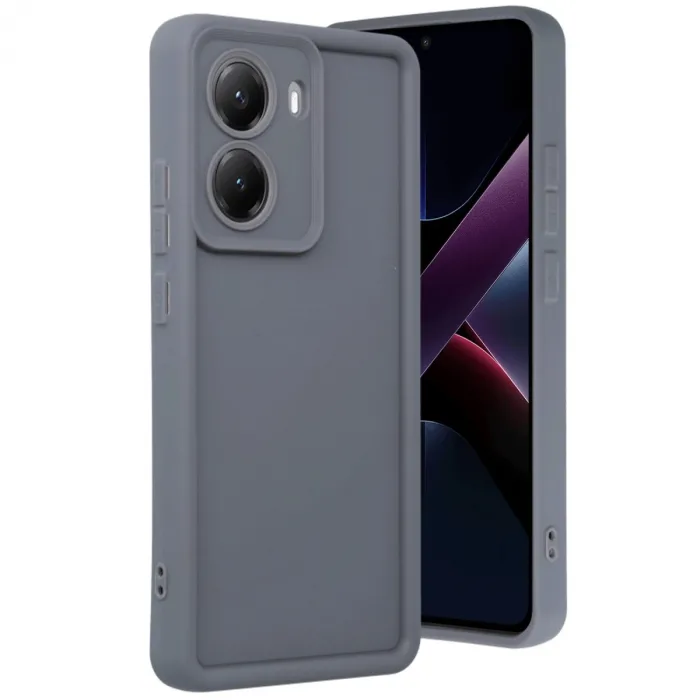 Xiaomi Poco X7 Pro Viera Silikon - Gri