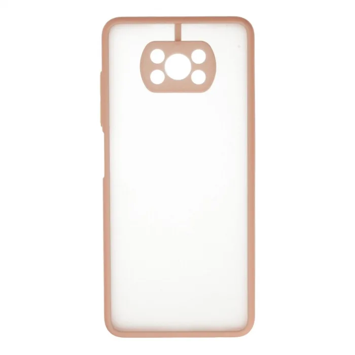 Xiaomi Pocophone X3 Kılıf Montreal Silikon Kapak - Pembe