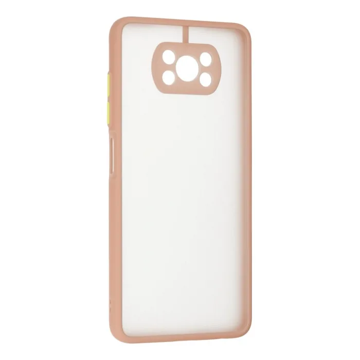 Xiaomi Pocophone X3 Kılıf Montreal Silikon Kapak - Pembe
