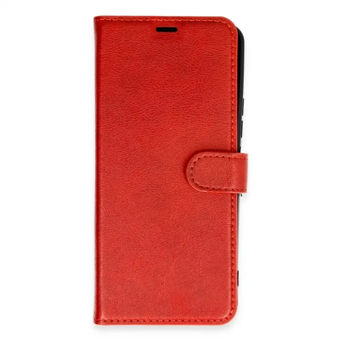 Xiaomi Redmi 13 4g Kılıf Trend S Plus Kapaklı Kılıf - Kırmızı