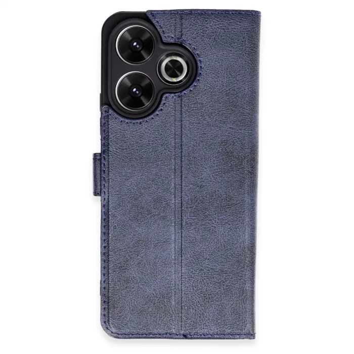 Xiaomi Redmi 13 4g Kılıf Trend S Plus Kapaklı Kılıf - Lacivert