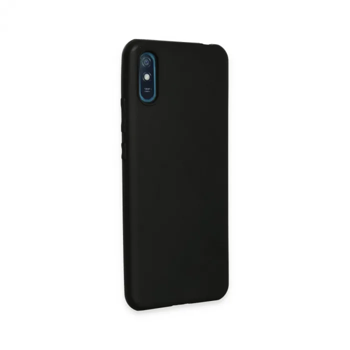 Xiaomi Redmi 9a Kılıf First Silikon - Siyah