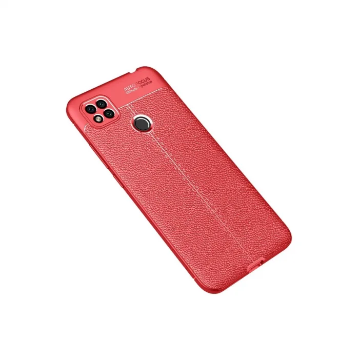 Xiaomi Redmi 9c Kılıf Auto Focus Kapak - Kırmızı