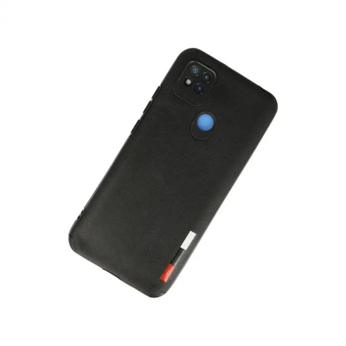 Xiaomi Redmi 9c Kılıf Loop Deri Silikon - Siyah