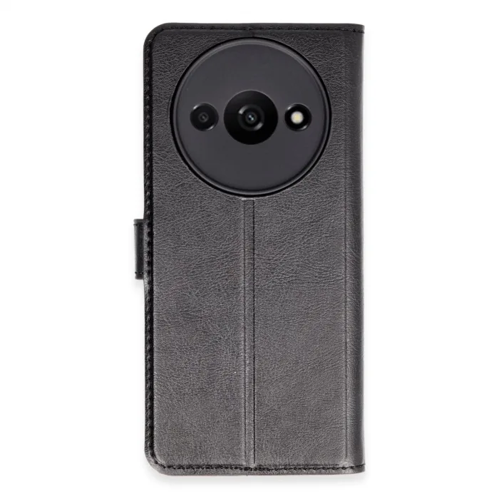 Xiaomi Redmi A3 4g Kılıf Trend S Plus Kapaklı Kılıf - Siyah