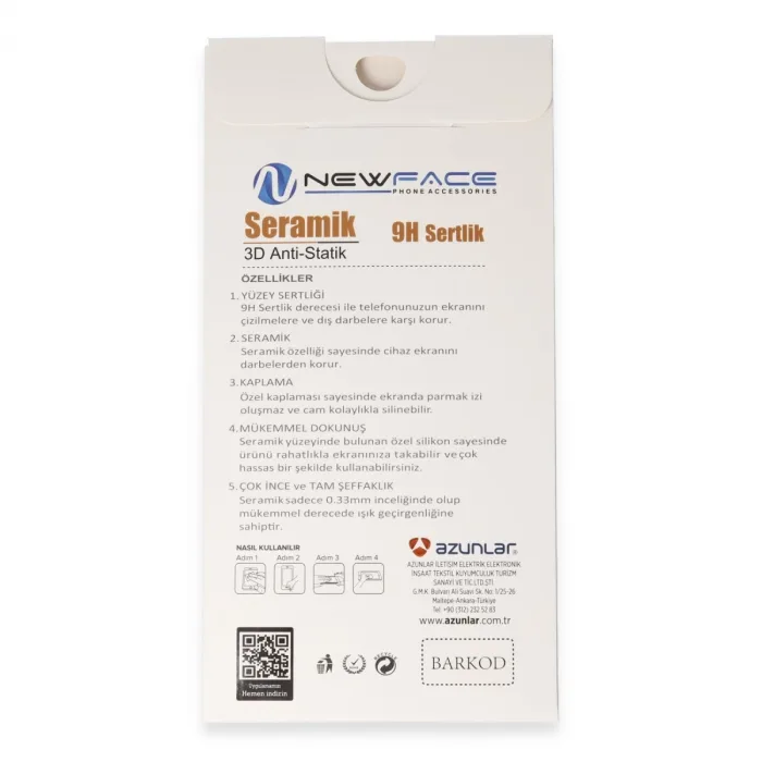 Xiaomi Redmi Note 12 Pro 4g 3d Antistatik Mat Seramik Nano Ekran Koruyucu